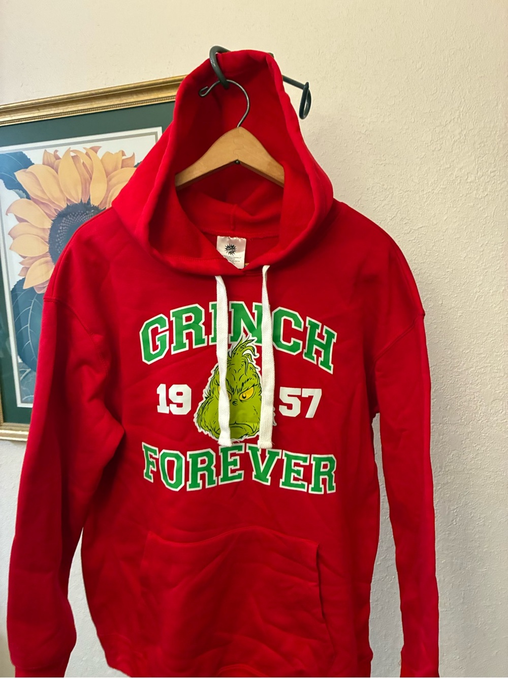 Grinch Forever Red Hoodie Sweatshirt